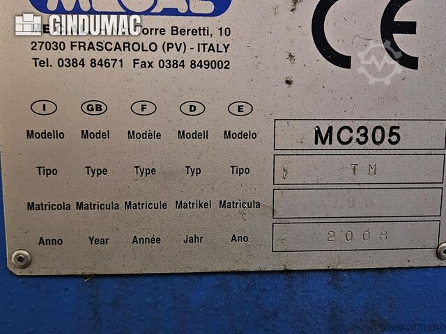 Vertical Machining Centre MECAL MC 305