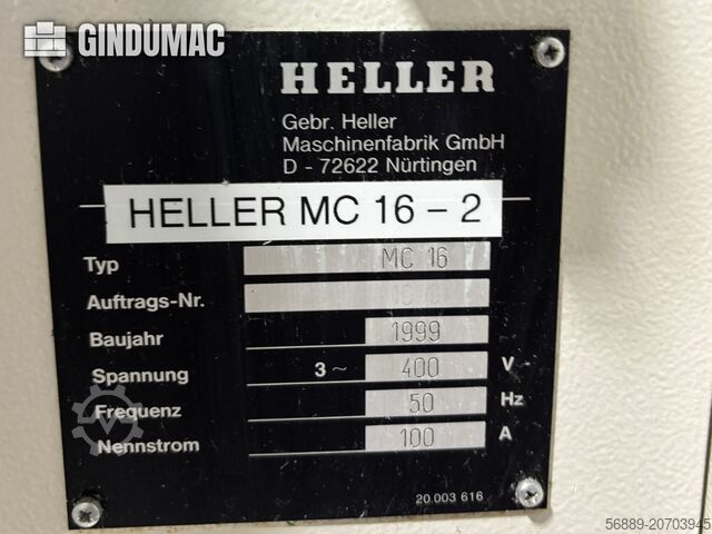 Horizontal Machining Centre HELLER MC 16-2