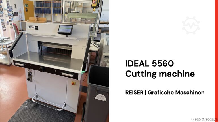Paper cutting machine Krug & Priester IDEAL 5560
