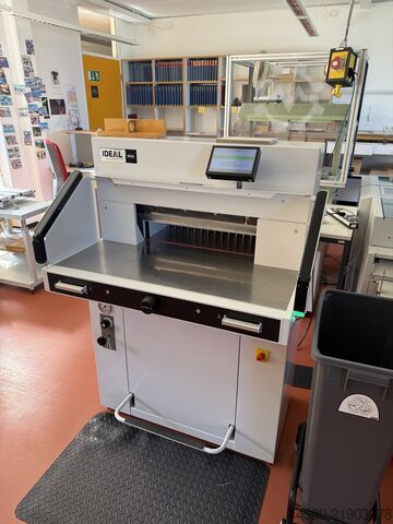 Paper cutting machine Krug & Priester IDEAL 5560