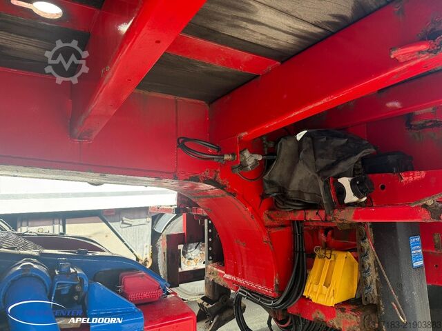 Semi low loader Broshuis Semi-dieplader Uitschuifbaar,SAF assen