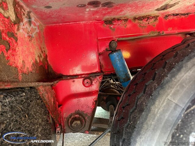 Semi low loader Broshuis Semi-dieplader Uitschuifbaar,SAF assen
