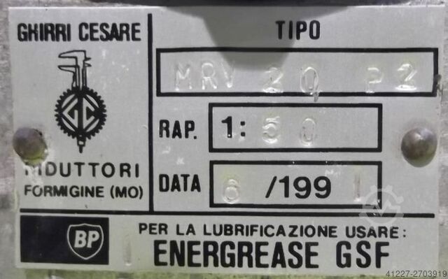 Getriebemotor 0,37 kW 30 U/min B&T C71B