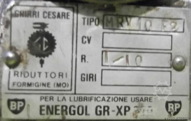 Gear motor 0.37 kW 140 rpm Blecher DR71G-4