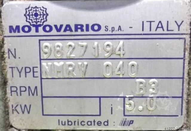 Getriebemotor 0,37/0,55 kW 282/566 U/min Seipee ZKF71C2.4