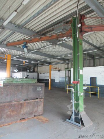 Column Slewing Jib Crane DEMAG / AV Drehkran Hallenkran Kran 500Kg 4-5 m Länge - 8x vorhanden