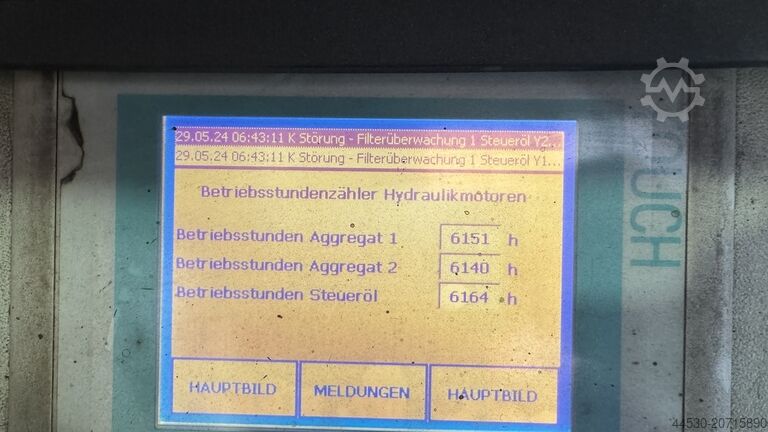 Hydraulic press ALIKO 12800 x 3000 to