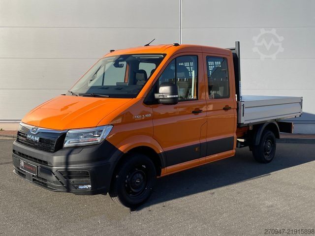 Pick-up van MAN TGE 3.160 Pritsche DOKA MR HECK AHK 3.5t ACC NAV