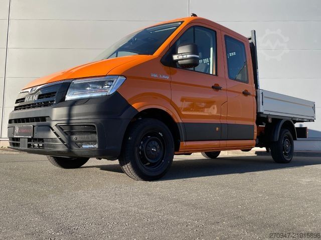 Pick-up van MAN TGE 3.160 Pritsche DOKA MR HECK AHK 3.5t ACC NAV