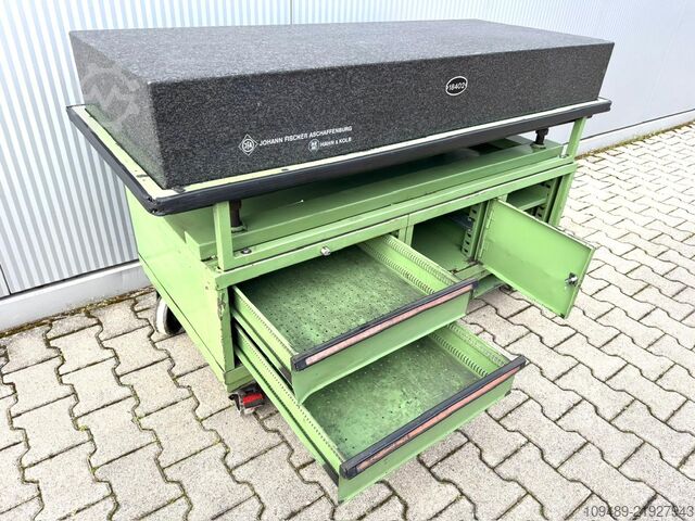 Surface plate / Johann Fischer Johann Fischer Aschaffenburg Messplatte / Messtisch