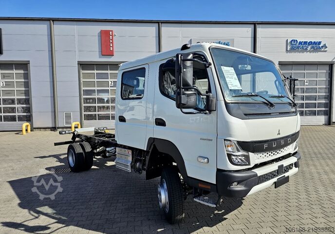 LKW-Fahrgestell Fuso Canter 6C18 Doka 4x4