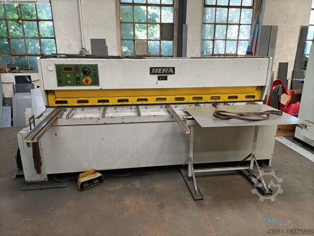 Plate Shear - Hydraulic HERA HSS8