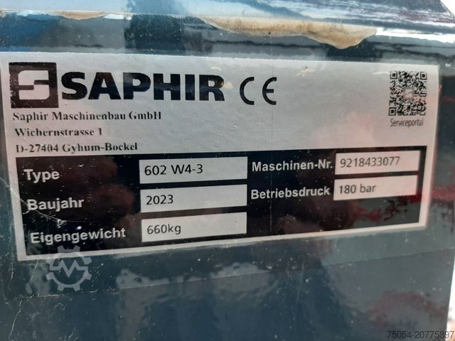 Field cultivator SAMASZ Saphir 602