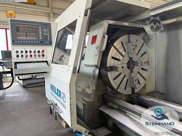 Lathe -  cycle-controlled WEILER E80 x 3000
