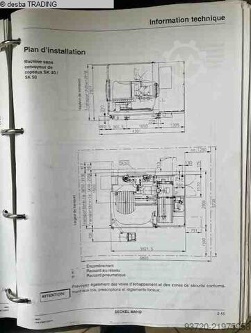 Milling machining centers - universal DMG DMU 125 P DuoBlock