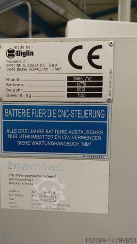 CNC turn-mill center Biglia B465LY2-guter Zustand