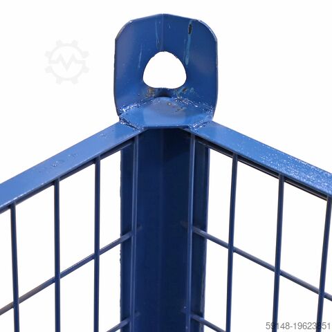 Gebrauchte Gitterbox Feste Konstruktion 1 Klappe an 1 Langseite, L: 830, B: 1030, H: 800 Kruizinga 98-516GB