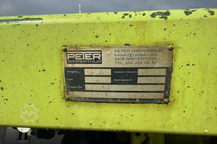 Swap chassis trailer  HAR 18.70 LS Muldenanhänger