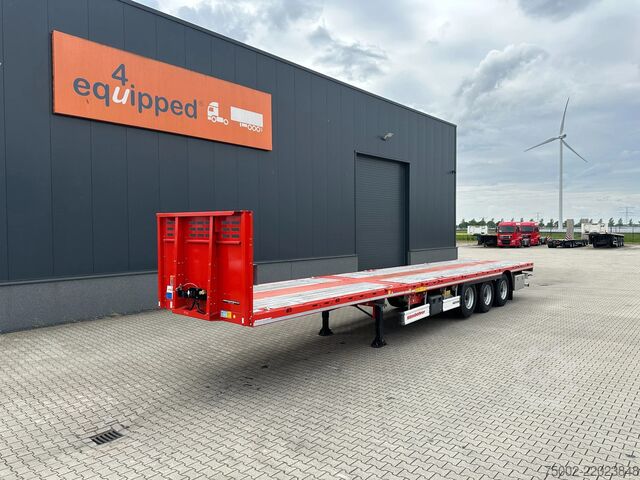 Plattformanhänger KAESSBOHRER new and unused Heavy-Duty flatbed / 690cm exten...