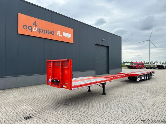 Plattformanhänger KAESSBOHRER new and unused Heavy-Duty flatbed / 690cm exten...