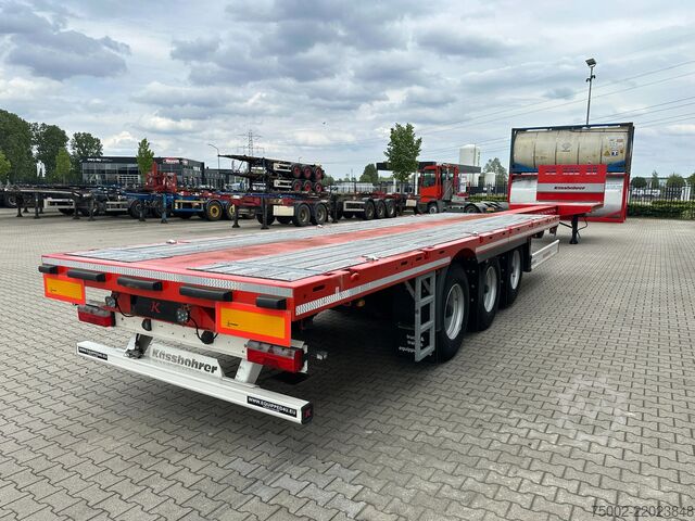 Plattformanhänger KAESSBOHRER new and unused Heavy-Duty flatbed / 690cm exten...