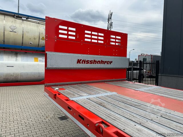 Plattformanhänger KAESSBOHRER new and unused Heavy-Duty flatbed / 690cm exten...