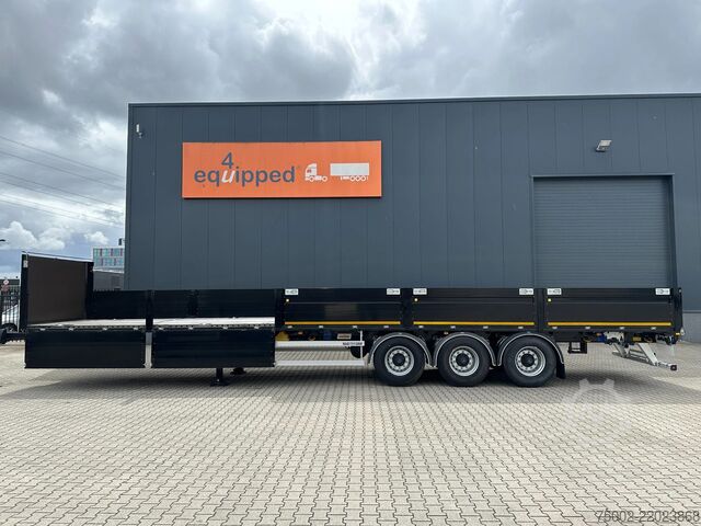 Plattformanhänger KAESSBOHRER NEW HEAVY DUTY FLATBED / TWISTLOCK / ALU DROPSI...