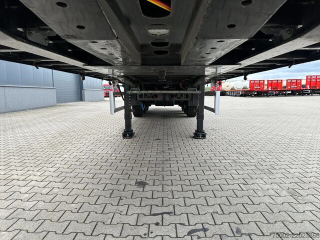 Plattformanhänger KAESSBOHRER NEW HEAVY DUTY FLATBED / TWISTLOCK / ALU DROPSI...