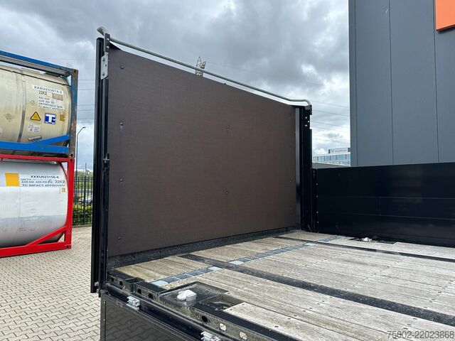 Plattformanhänger KAESSBOHRER NEW HEAVY DUTY FLATBED / TWISTLOCK / ALU DROPSI...