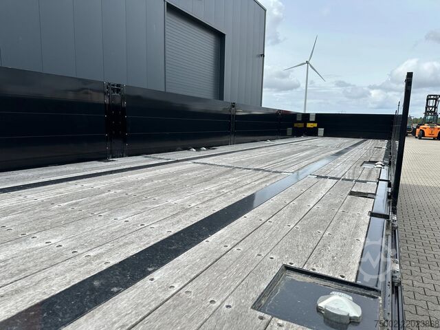 Plattformanhänger KAESSBOHRER NEW HEAVY DUTY FLATBED / TWISTLOCK / ALU DROPSI...