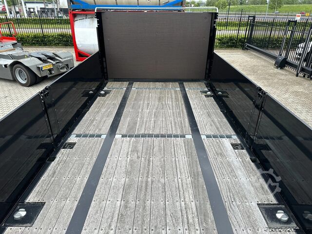 Plattformanhänger KAESSBOHRER NEW HEAVY DUTY FLATBED / TWISTLOCK / ALU DROPSI...