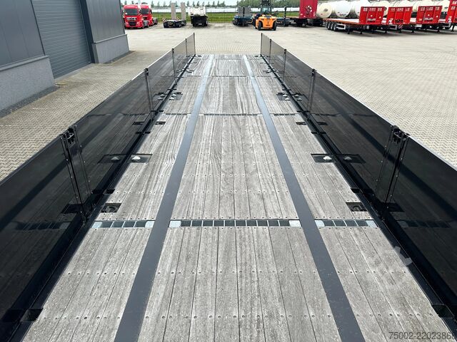 Plattformanhänger KAESSBOHRER NEW HEAVY DUTY FLATBED / TWISTLOCK / ALU DROPSI...