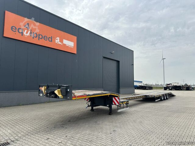 Plattformanhänger KAESSBOHRER Lowbed  / 6.00m extendable / hydraulic ramps  /...