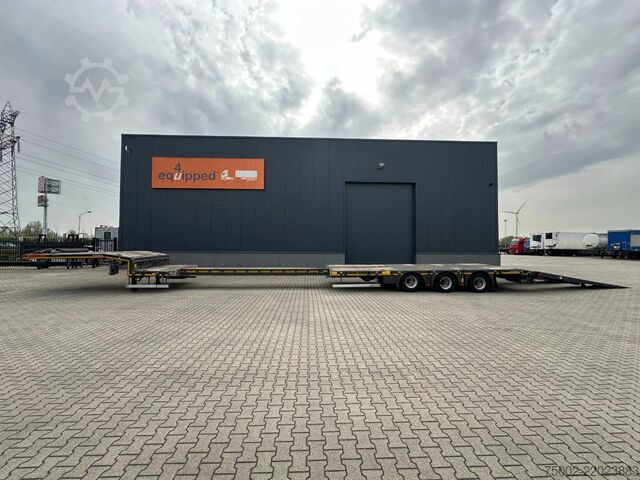 Plattformanhänger KAESSBOHRER Lowbed  / 6.00m extendable / hydraulic ramps  /...