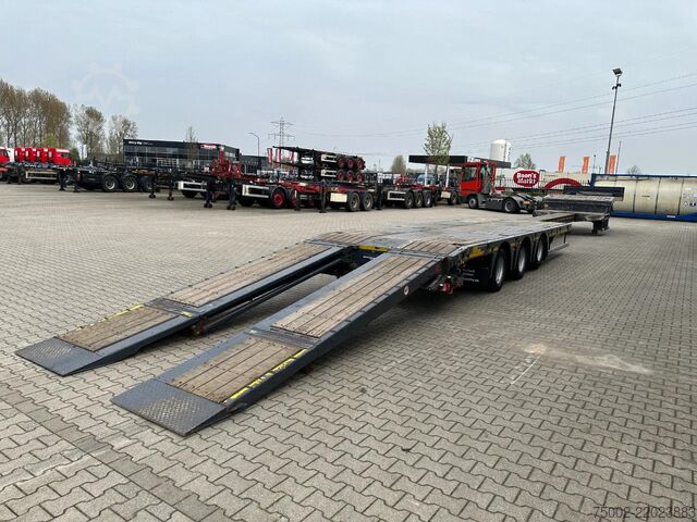 Plattformanhänger KAESSBOHRER Lowbed  / 6.00m extendable / hydraulic ramps  /...