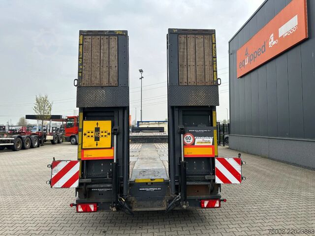 Plattformanhänger KAESSBOHRER Lowbed  / 6.00m extendable / hydraulic ramps  /...