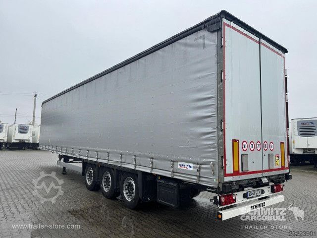 Auflieger mit Pritsche & Plane Schmitz Cargobull Curtainsider Mega