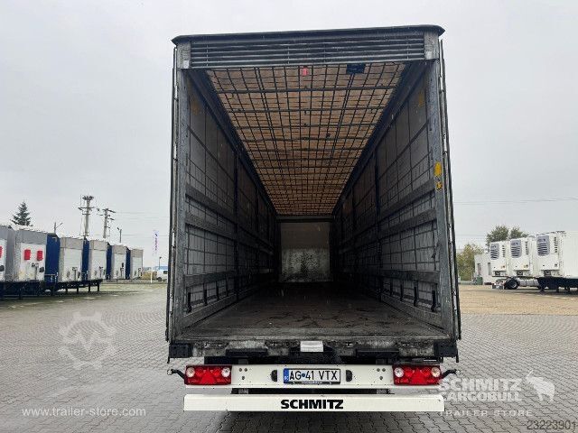 Auflieger mit Pritsche & Plane Schmitz Cargobull Curtainsider Mega