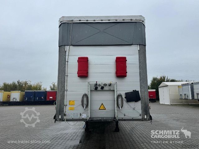 Auflieger mit Pritsche & Plane Schmitz Cargobull Curtainsider Mega