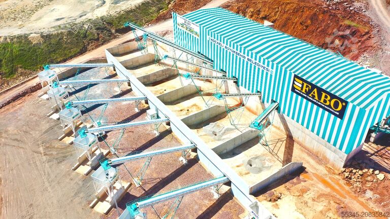 Brechanlage FABO Fixed Crusher 400 Ton/Hour Capacity