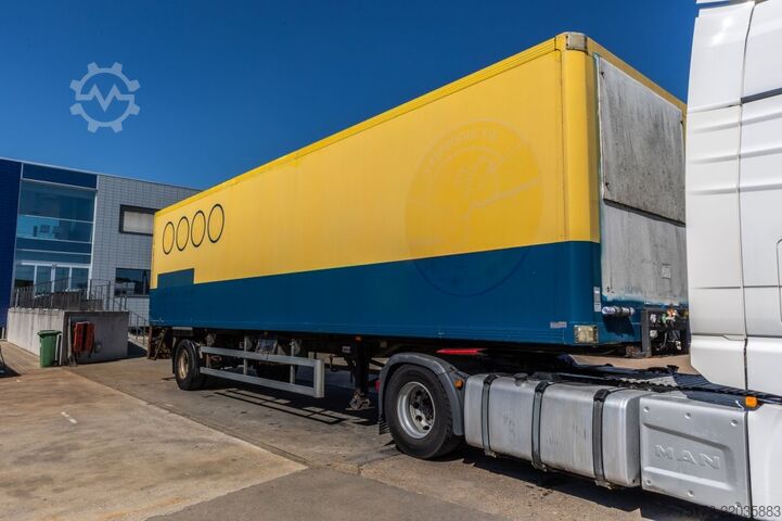 Box body TRACON UDEN CITYTRAILER + DHOLLANDIA