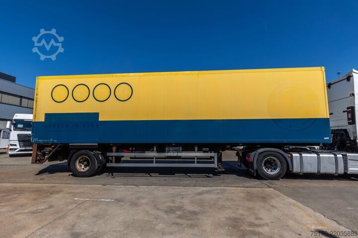 Box body TRACON UDEN CITYTRAILER + DHOLLANDIA
