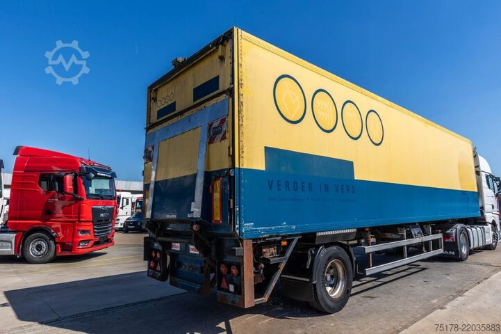 Box body TRACON UDEN CITYTRAILER + DHOLLANDIA