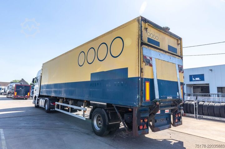 Box body TRACON UDEN CITYTRAILER + DHOLLANDIA