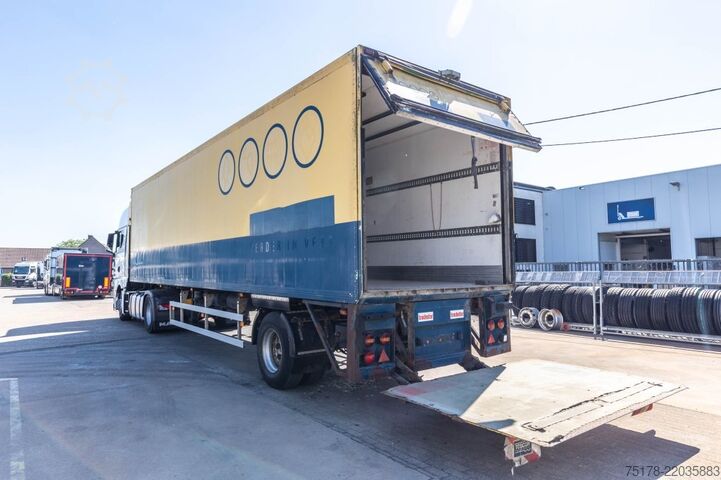 Box body TRACON UDEN CITYTRAILER + DHOLLANDIA