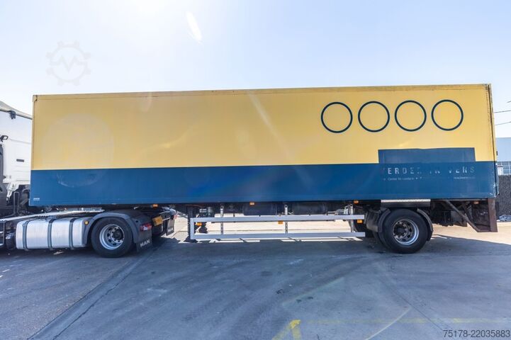 Box body TRACON UDEN CITYTRAILER + DHOLLANDIA