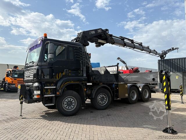 Standard tractor MAN TGA 41.430 + HIAB 800 E-6 JIB 170 X-5 +JIB + WI...