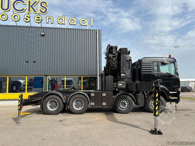Standard tractor MAN TGA 41.430 + HIAB 800 E-6 JIB 170 X-5 +JIB + WI...
