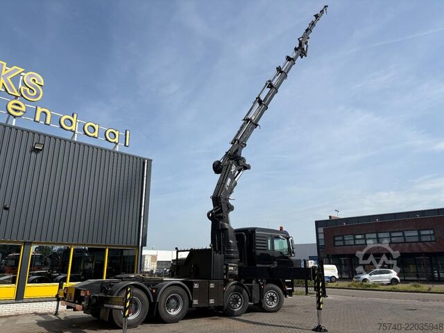 Standard tractor MAN TGA 41.430 + HIAB 800 E-6 JIB 170 X-5 +JIB + WI...