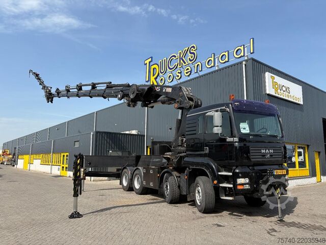 Standard tractor MAN TGA 41.430 + HIAB 800 E-6 JIB 170 X-5 +JIB + WI...